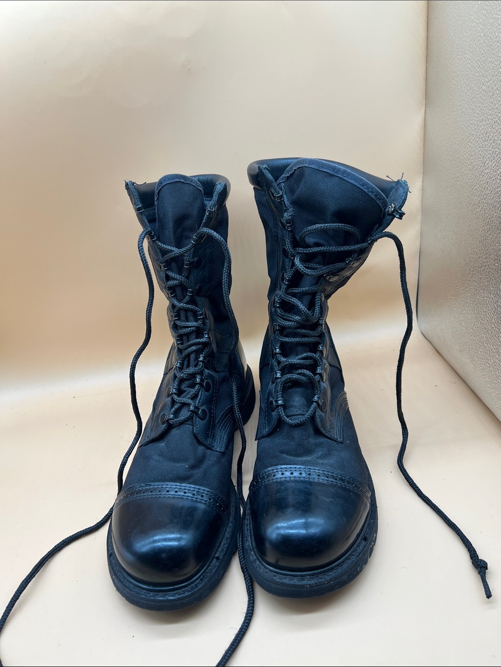 Corcoran black Combat Boots Men's sz 12 D